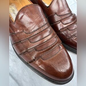 Mezlan Leather Cayman Loafers